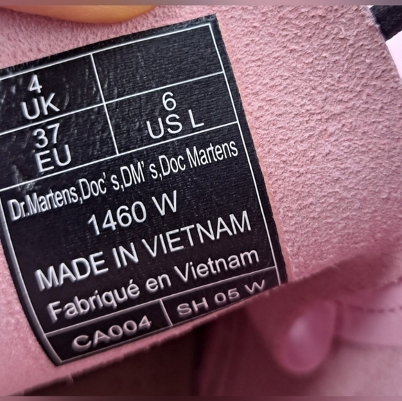 EU 37 Dr Martens 1460 Patent Leather Lace UpBoots - Picture 5 of 7